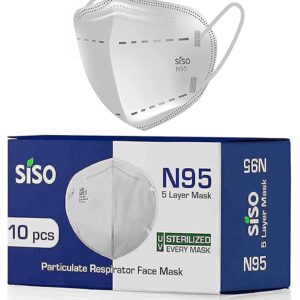 siso non woven fabric reusable n95 5 layer face mask ffp2 isi mark/bis certified